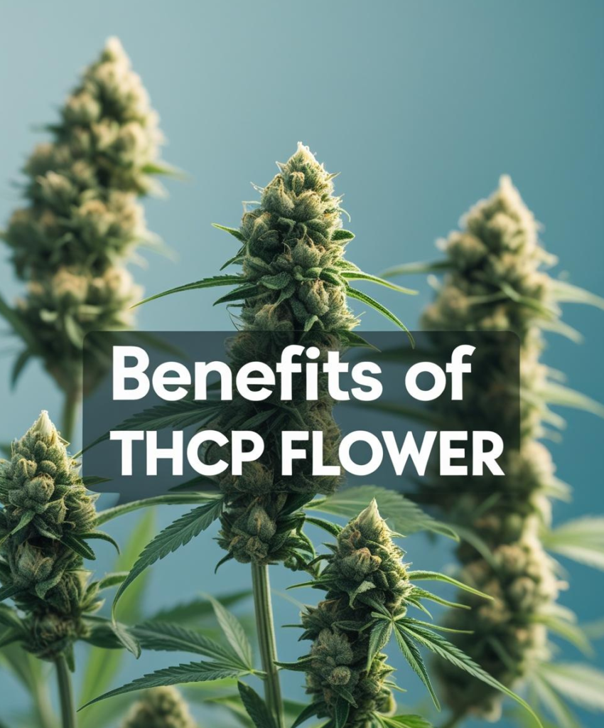 a picture of benefits of thcp flower
